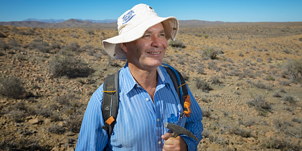 Prof. Bruce Rubidge of the Wits ESI is an NRF A rated scientist.